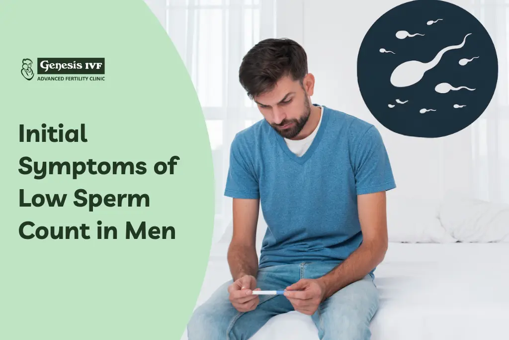 Initial Symptoms of Low Sperm Count in Men